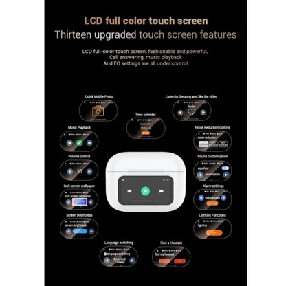 Wireless Bluetooth Earphones Touch Screen - Premium Audio | UAE