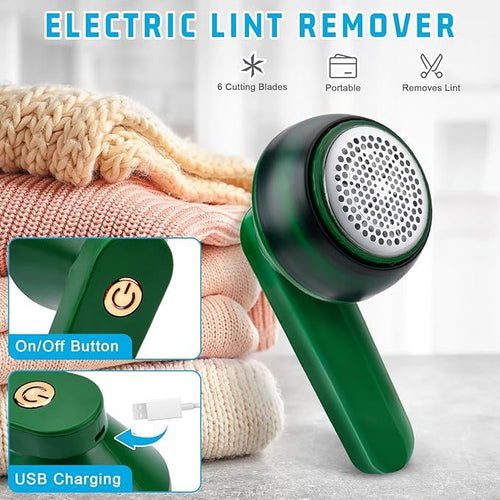USB Rechargeable Lint Remover - Electric Fabric Shaver | UAE
